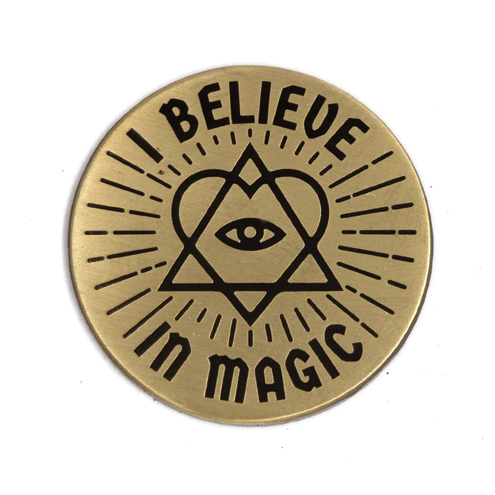Fashion Accessories, These are Things, Enamel Pin, Accessories, Unisex, 650325, I Believe in Magic